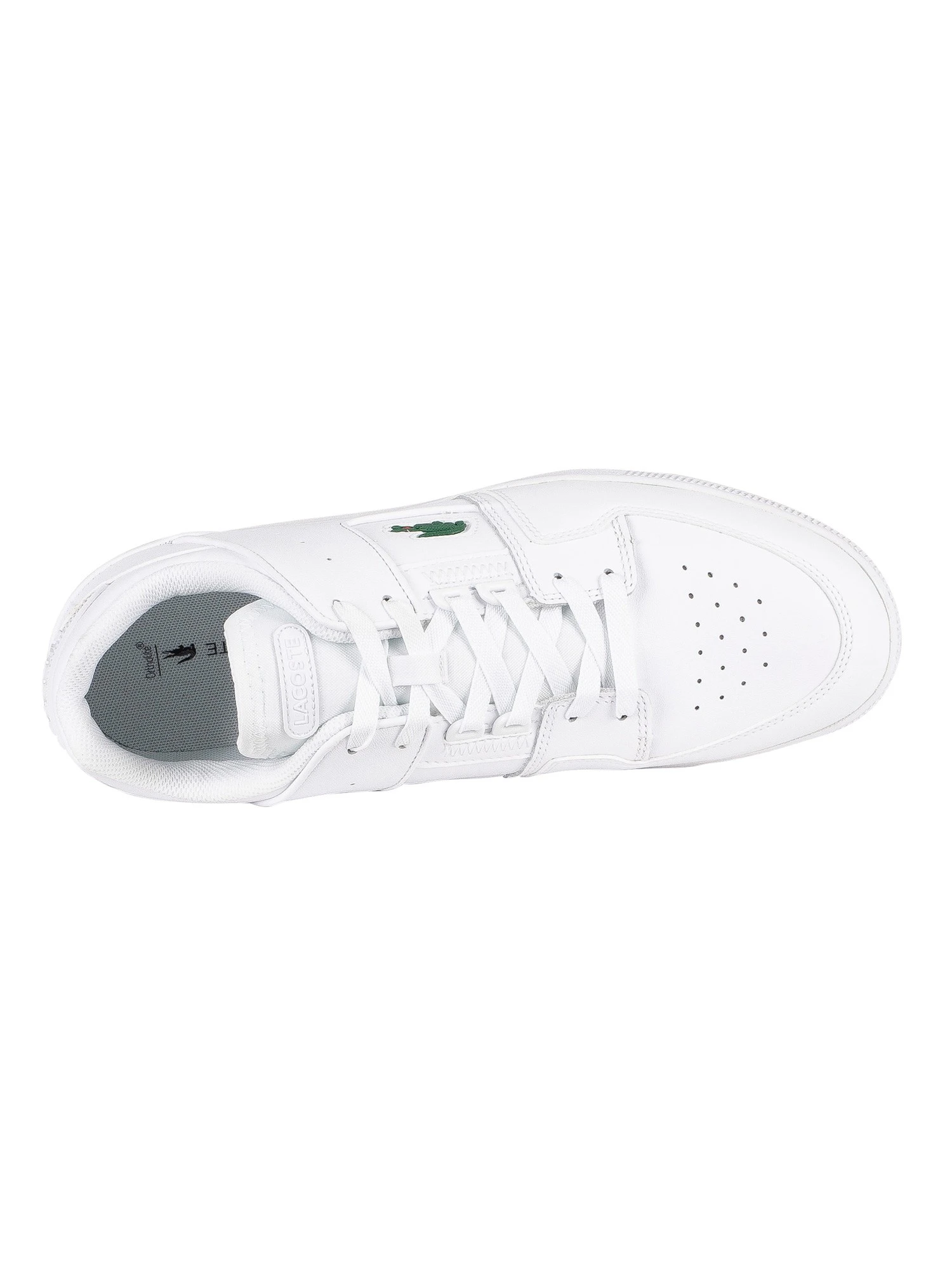 Lacoste Court Cage 0721 1 SMA Leather Trainers - White 6 Lacoste Court Cage 0721 1 SMA Leather Trainers - White - Image 6