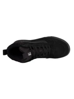 Vans Range Exo Hi Suede Trainers - Black/Black -Standout Fashion Shop 41952f