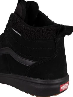 Vans Range Exo Hi Suede Trainers - Black/Black -Standout Fashion Shop 41952i