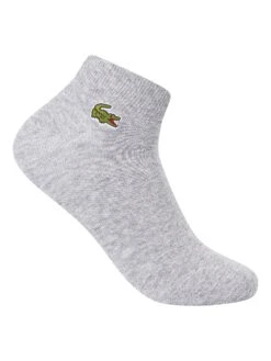 Lacoste Sport 3 Pack Short Socks - White/Light Grey/Navy 17 Lacoste Sport 3 Pack Short Socks - White/Light Grey/Navy -Standout Fashion Shop 42174h