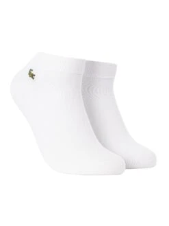 Lacoste Sport 3 Pack Short Socks - White 10 Lacoste Sport 3 Pack Short Socks - White -Standout Fashion Shop 42175c 1