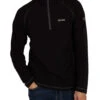 Regatta Montes Lightweight Half Zip Mini Stripe Sweatshirt - Black