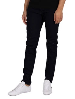 Replay Anbass Slim Jeans - Dark Indigo Blue