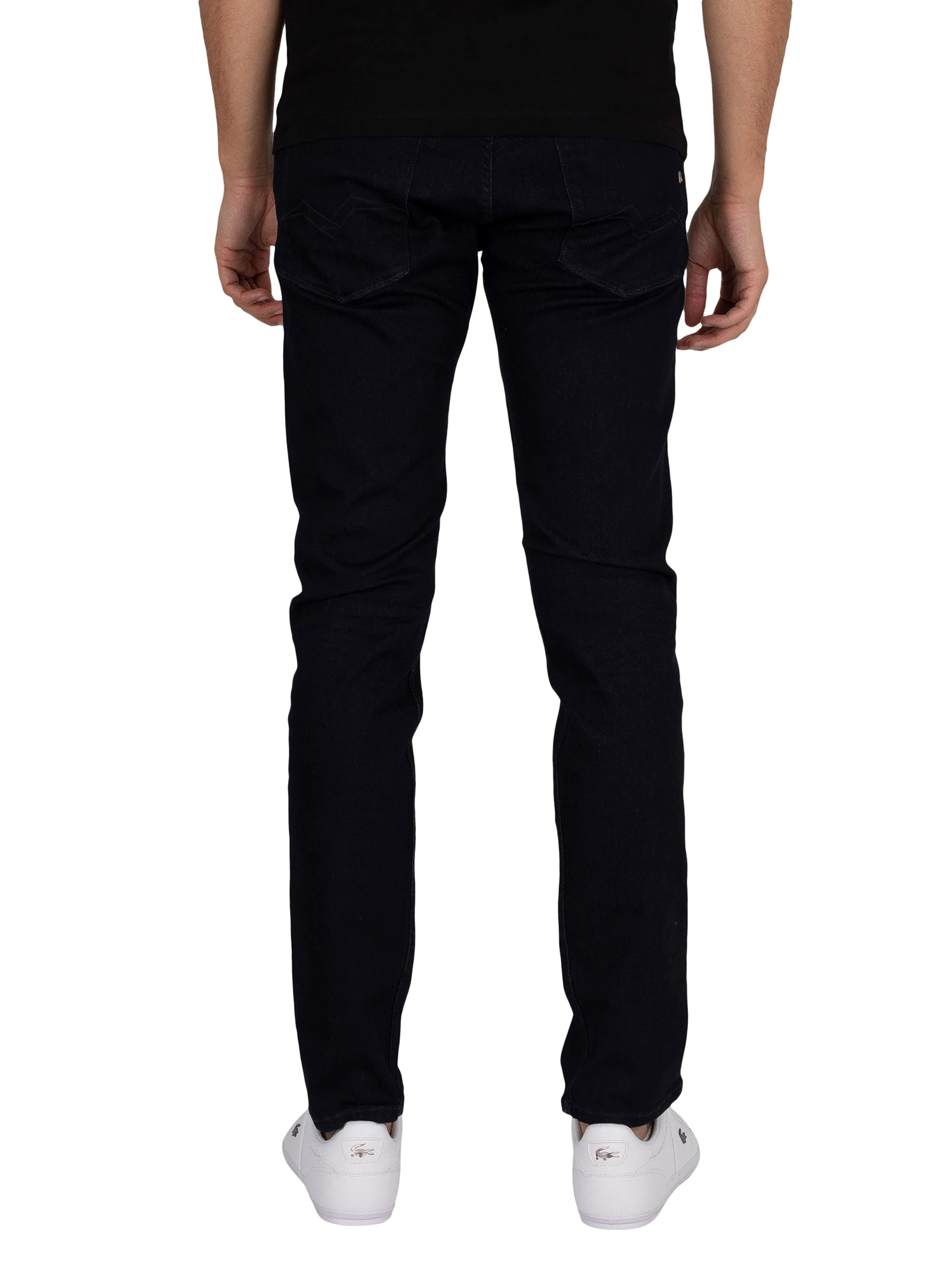 Replay Anbass Slim Jeans - Dark Indigo Blue 3 Replay Anbass Slim Jeans - Dark Indigo Blue - Image 3