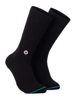 Stance 3 Pack Icon Socks - Grey/White/Black -Standout Fashion Shop 42226c 1