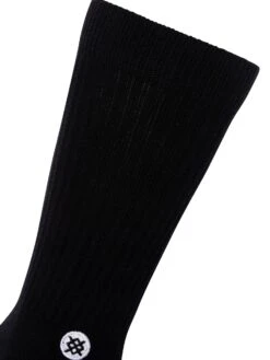 Stance 3 Pack Icon Socks - Grey/White/Black -Standout Fashion Shop 42226h