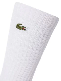 Lacoste Sport 3 Pack Socks - White -Standout Fashion Shop 42505h
