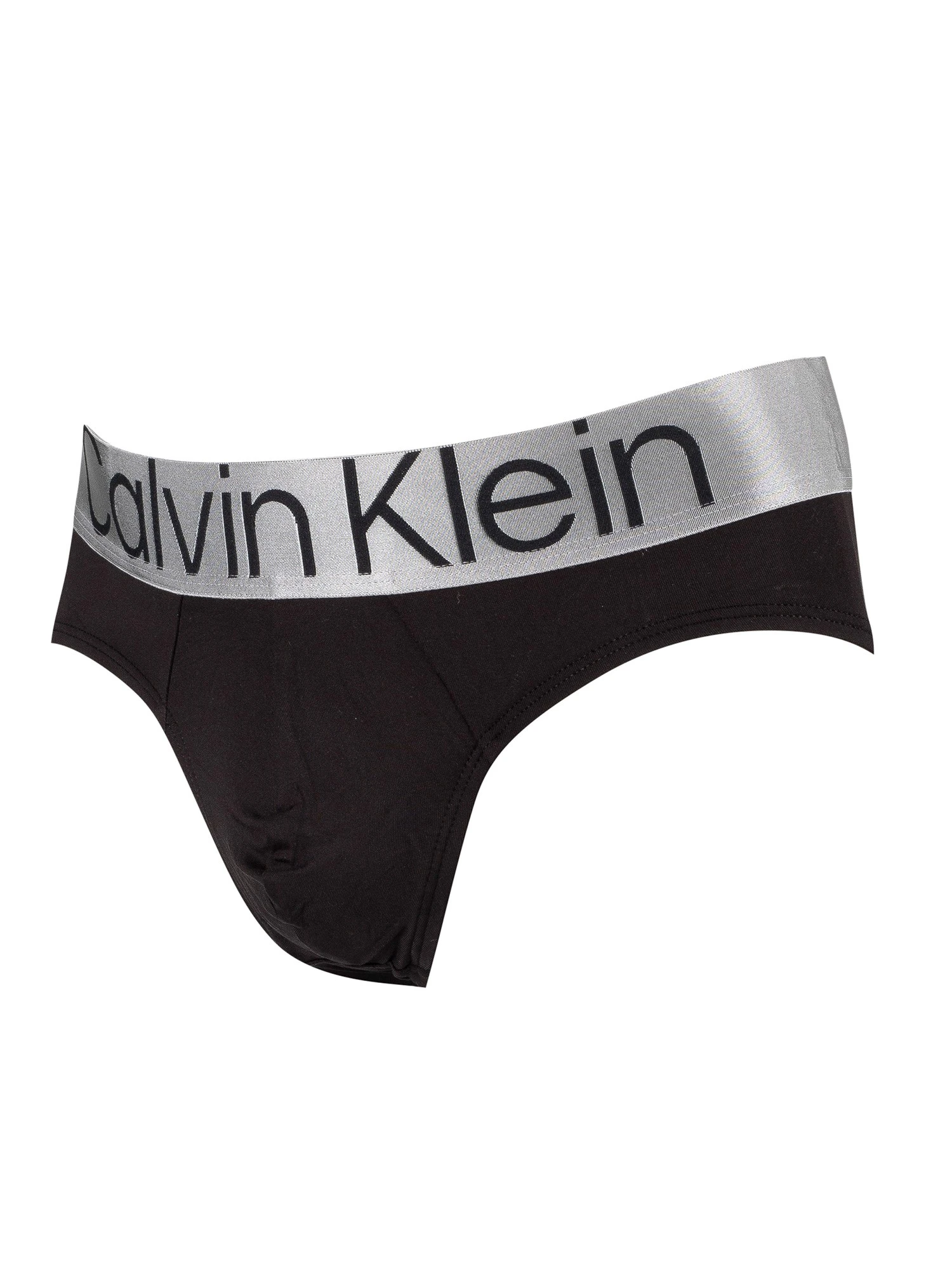 Calvin Klein 3 Pack Reconsidered Stell Hip Briefs - Black 3 Calvin Klein 3 Pack Reconsidered Stell Hip Briefs - Black - Image 3