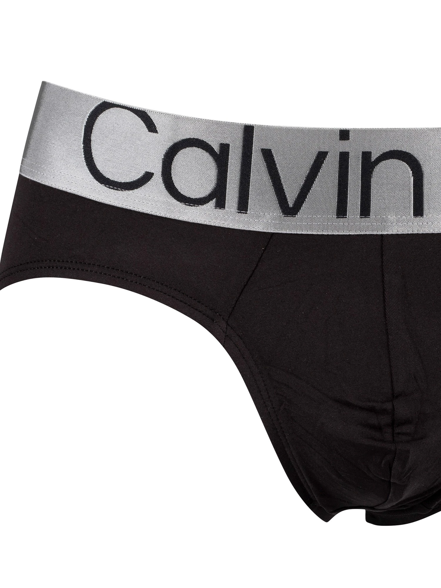 Calvin Klein 3 Pack Reconsidered Stell Hip Briefs - Black 5 Calvin Klein 3 Pack Reconsidered Stell Hip Briefs - Black - Image 5