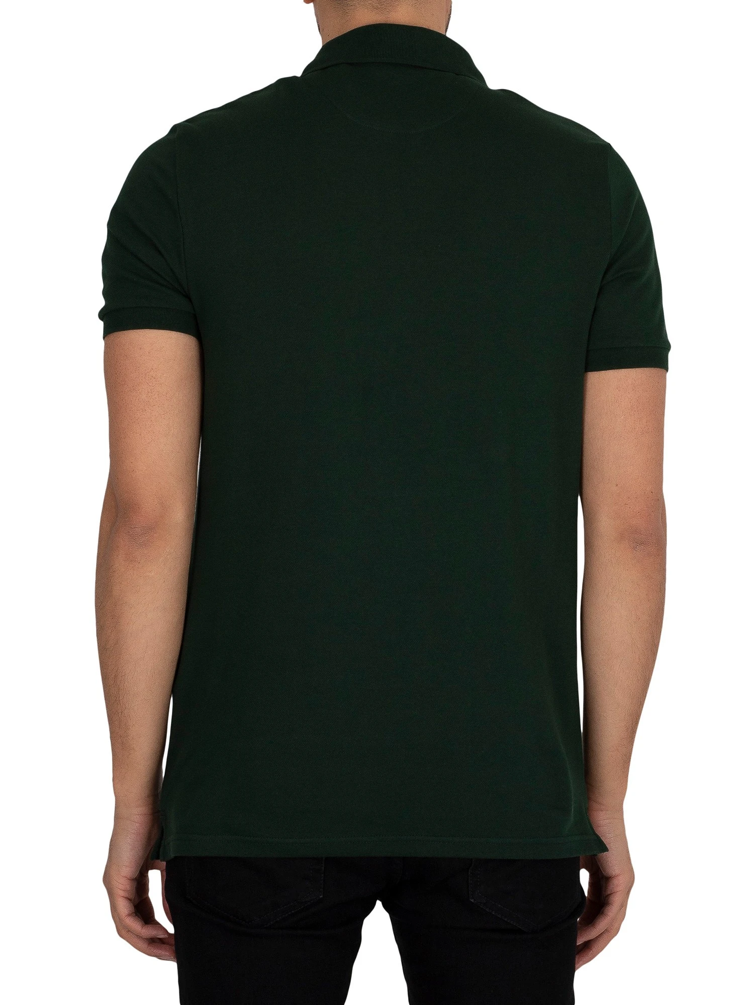 Lyle & Scott Organic Cotton Polo Shirt - Dark Green 3 Lyle & Scott Organic Cotton Polo Shirt - Dark Green - Image 3