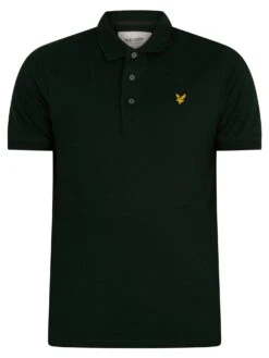 Lyle & Scott Organic Cotton Polo Shirt - Dark Green 9 Lyle & Scott Organic Cotton Polo Shirt - Dark Green -Standout Fashion Shop 42697e