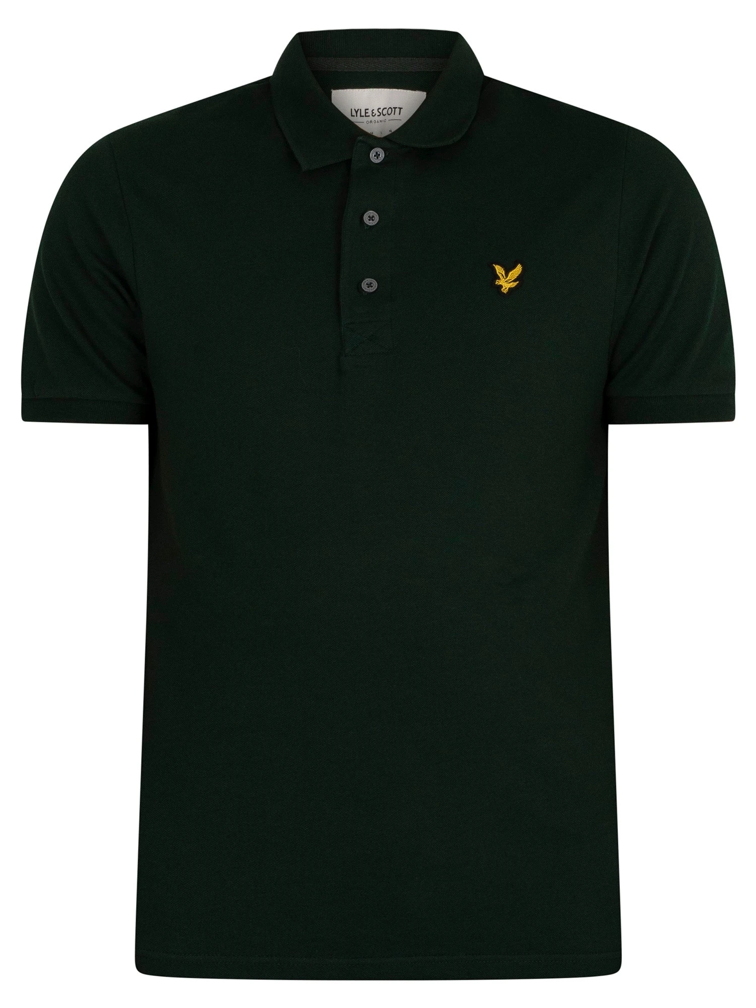Lyle & Scott Organic Cotton Polo Shirt - Dark Green 5 Lyle & Scott Organic Cotton Polo Shirt - Dark Green - Image 5