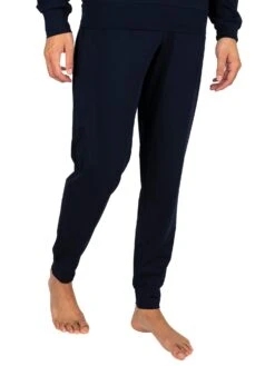 Emporio Armani Chest Logo Pyjama Set - Marine -Standout Fashion Shop 43120h