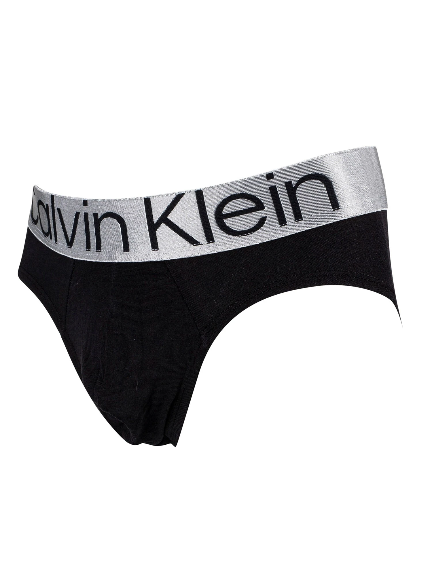 Calvin Klein 3 Pack Reconsidered Steel Hip Briefs - Black 3 Calvin Klein 3 Pack Reconsidered Steel Hip Briefs - Black - Image 3