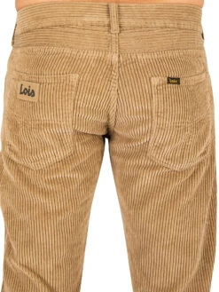 Lois Jeans New Dallas Jumbo Cord Jeans - Dark Sand -Standout Fashion Shop 43537d
