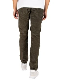 Lois Jeans Sierra Thin Corduroy Trousers - Green Olive 7 Lois Jeans Sierra Thin Corduroy Trousers - Green Olive -Standout Fashion Shop 43539c