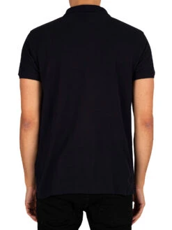 Lois Jeans Pol Embroidered Polo Shirt - Navy -Standout Fashion Shop 43669c