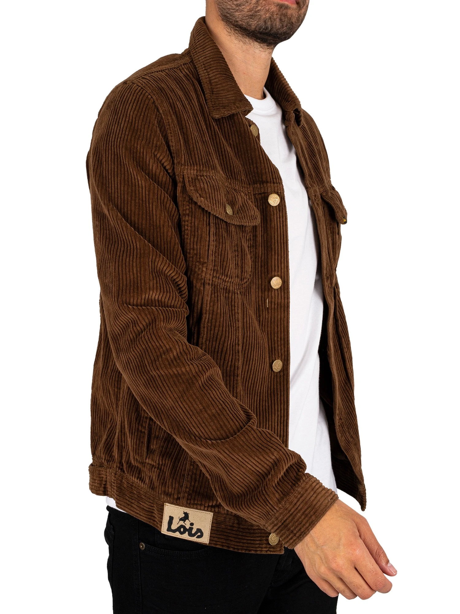 Lois Jeans Tejana Jumbo Cord Jacket - Brown 2 Lois Jeans Tejana Jumbo Cord Jacket - Brown - Image 2
