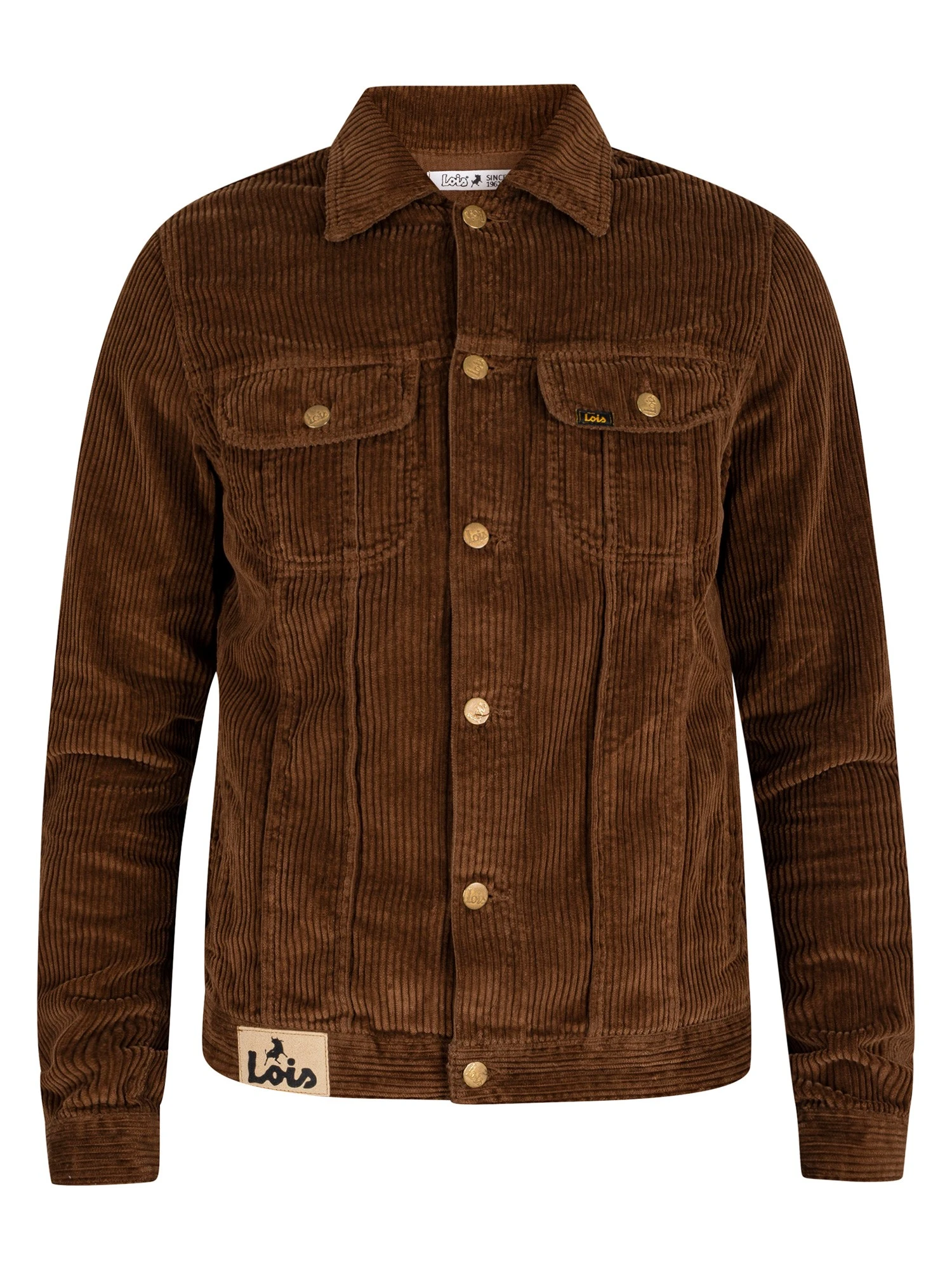 Lois Jeans Tejana Jumbo Cord Jacket - Brown 6 Lois Jeans Tejana Jumbo Cord Jacket - Brown - Image 6