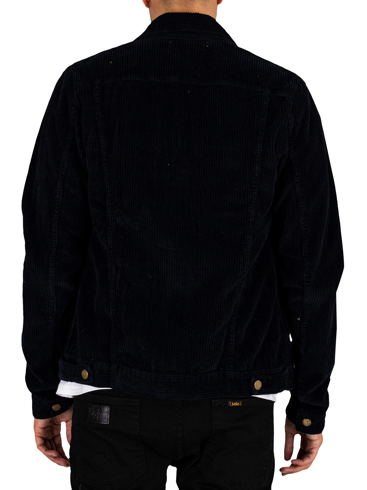 Lois Jeans Tejana Jumbo Corduroy Jacket - Navy Blue 3 Lois Jeans Tejana Jumbo Corduroy Jacket - Navy Blue - Image 3