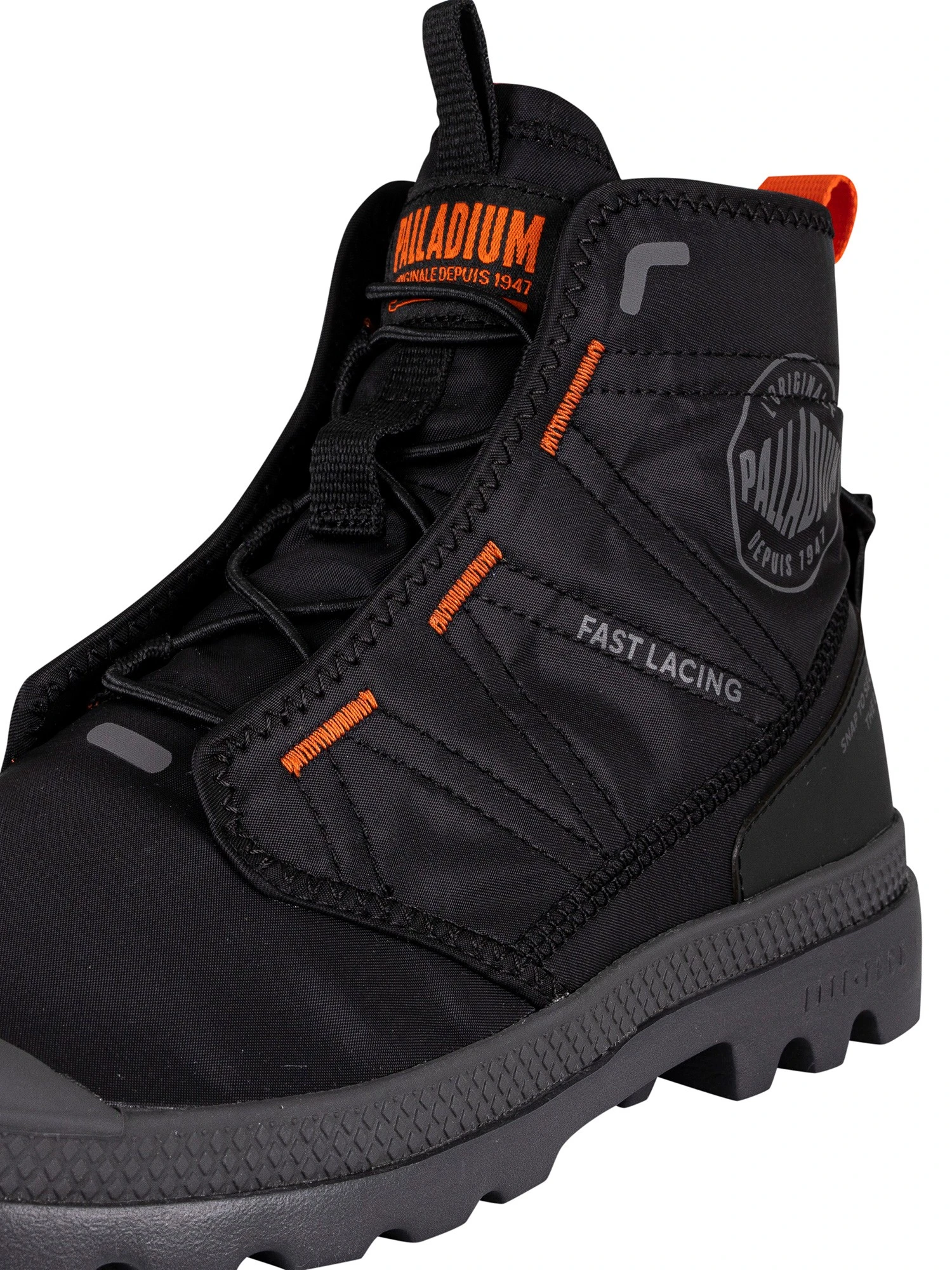 Palladium Vegan Pampa Travel Lite Boots - Black 8 Palladium Vegan Pampa Travel Lite Boots - Black - Image 8