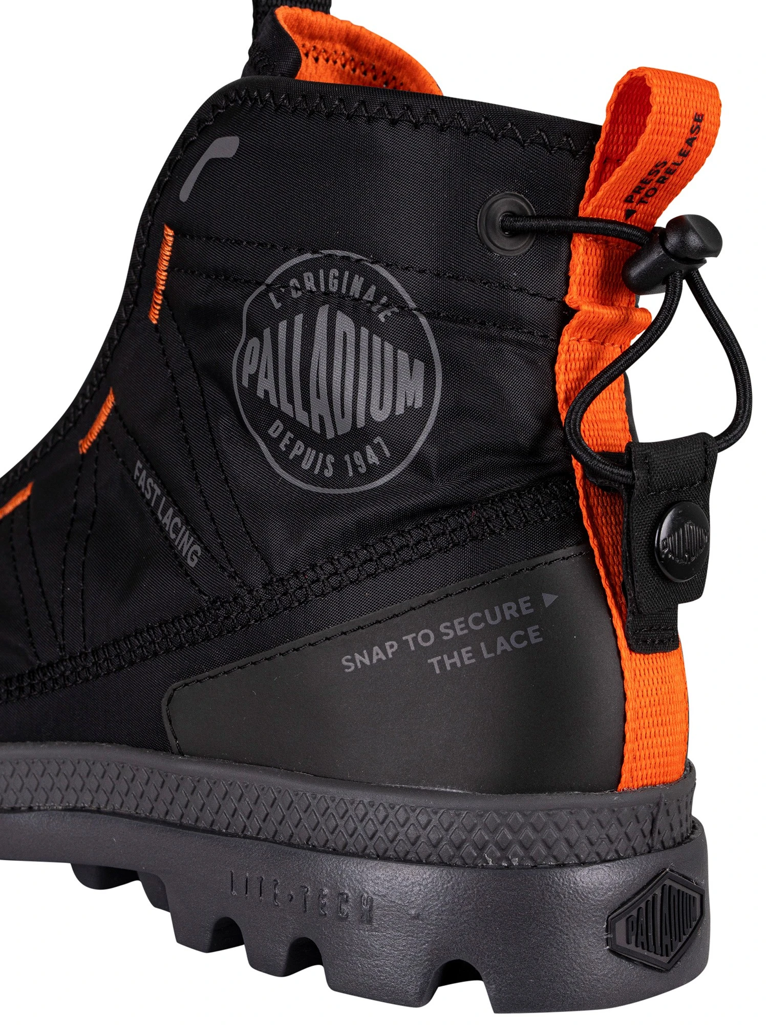 Palladium Vegan Pampa Travel Lite Boots - Black 9 Palladium Vegan Pampa Travel Lite Boots - Black - Image 9