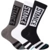 Stance 3 Pack The OG Socks - Black/White/Grey