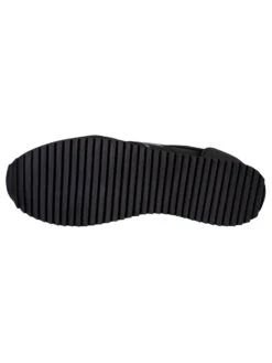EA7 Side Logo Synthetic Trainers - Black -Standout Fashion Shop 44050g