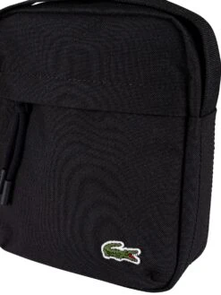 Lacoste Logo Vertical Camera Bag - Black -Standout Fashion Shop 44115f
