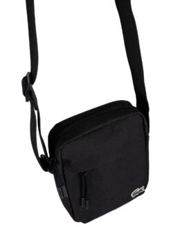 Lacoste Logo Vertical Camera Bag - Black -Standout Fashion Shop 44115h