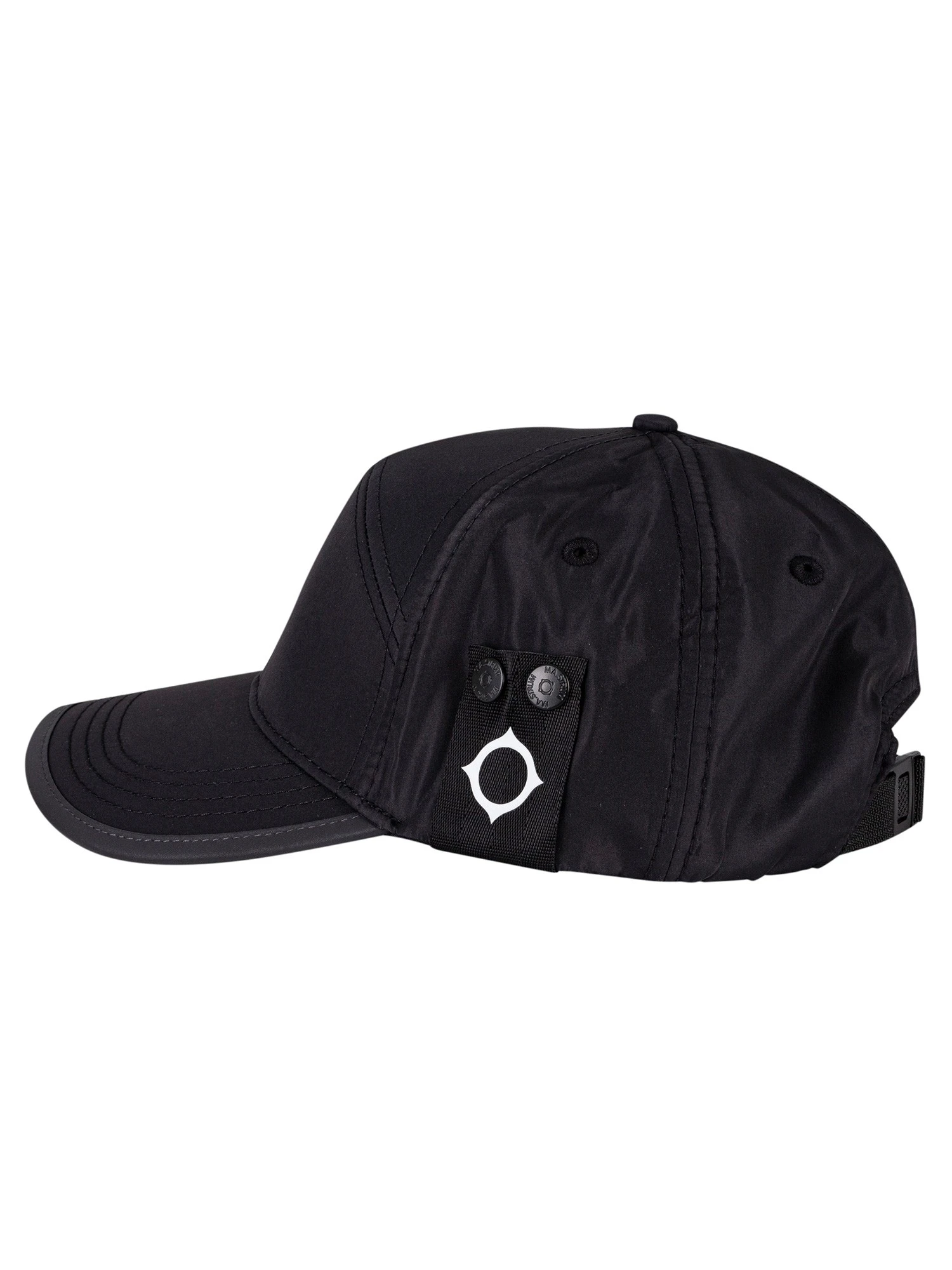 MA.STRUM ID Icon Baseball Cap - Jet Black 2 MA.STRUM ID Icon Baseball Cap - Jet Black - Image 2