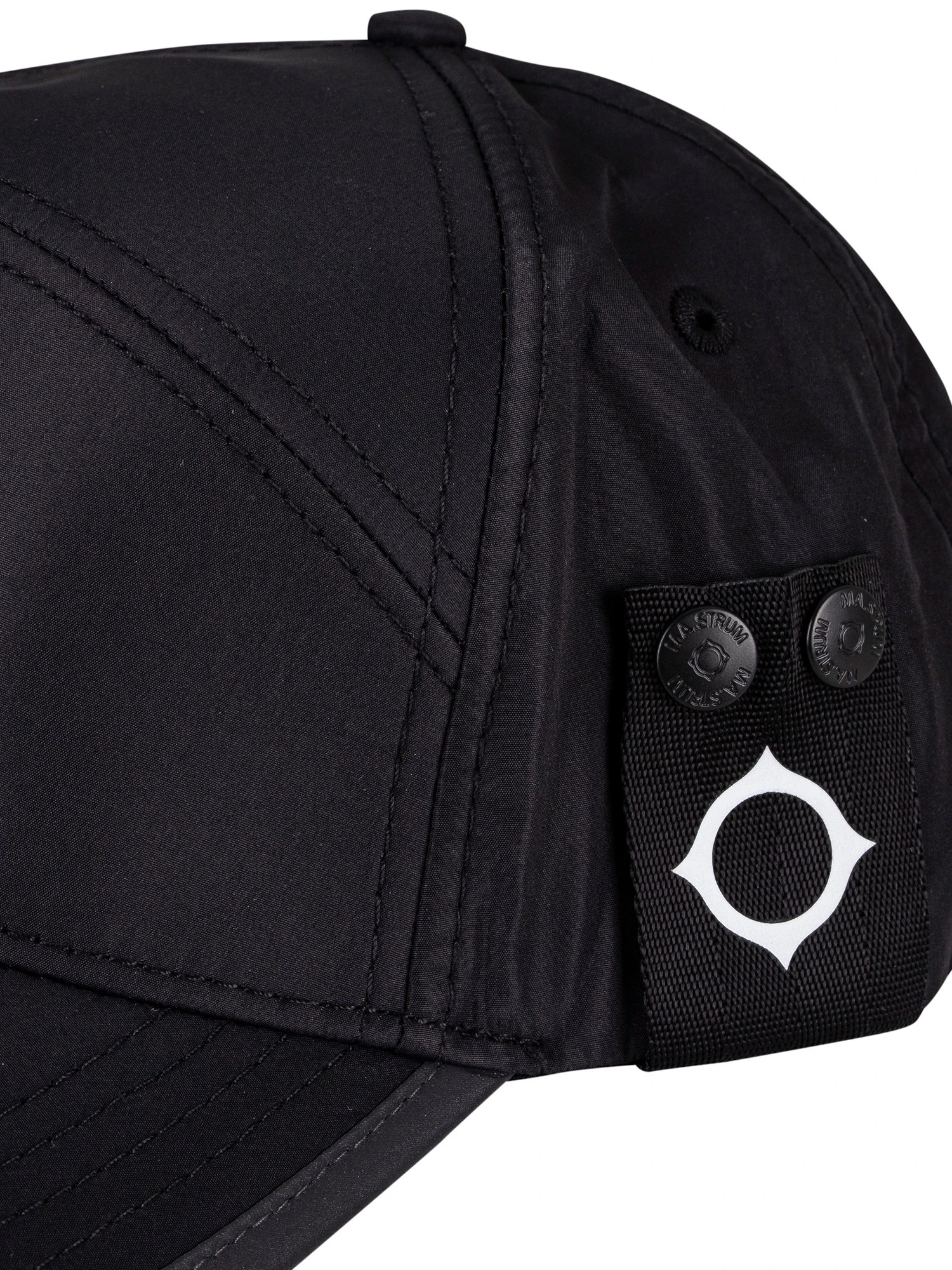 MA.STRUM ID Icon Baseball Cap - Jet Black 6 MA.STRUM ID Icon Baseball Cap - Jet Black - Image 6