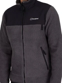 Berghaus Syker Fleece Jacket - Grey/Black -Standout Fashion Shop 44208d