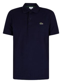 Lacoste Logo Polo Shirt - Blue Marine -Standout Fashion Shop 44250e