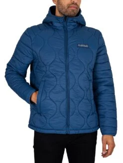 Napapijri Morgex Puffer Jacket - Blue Ensign