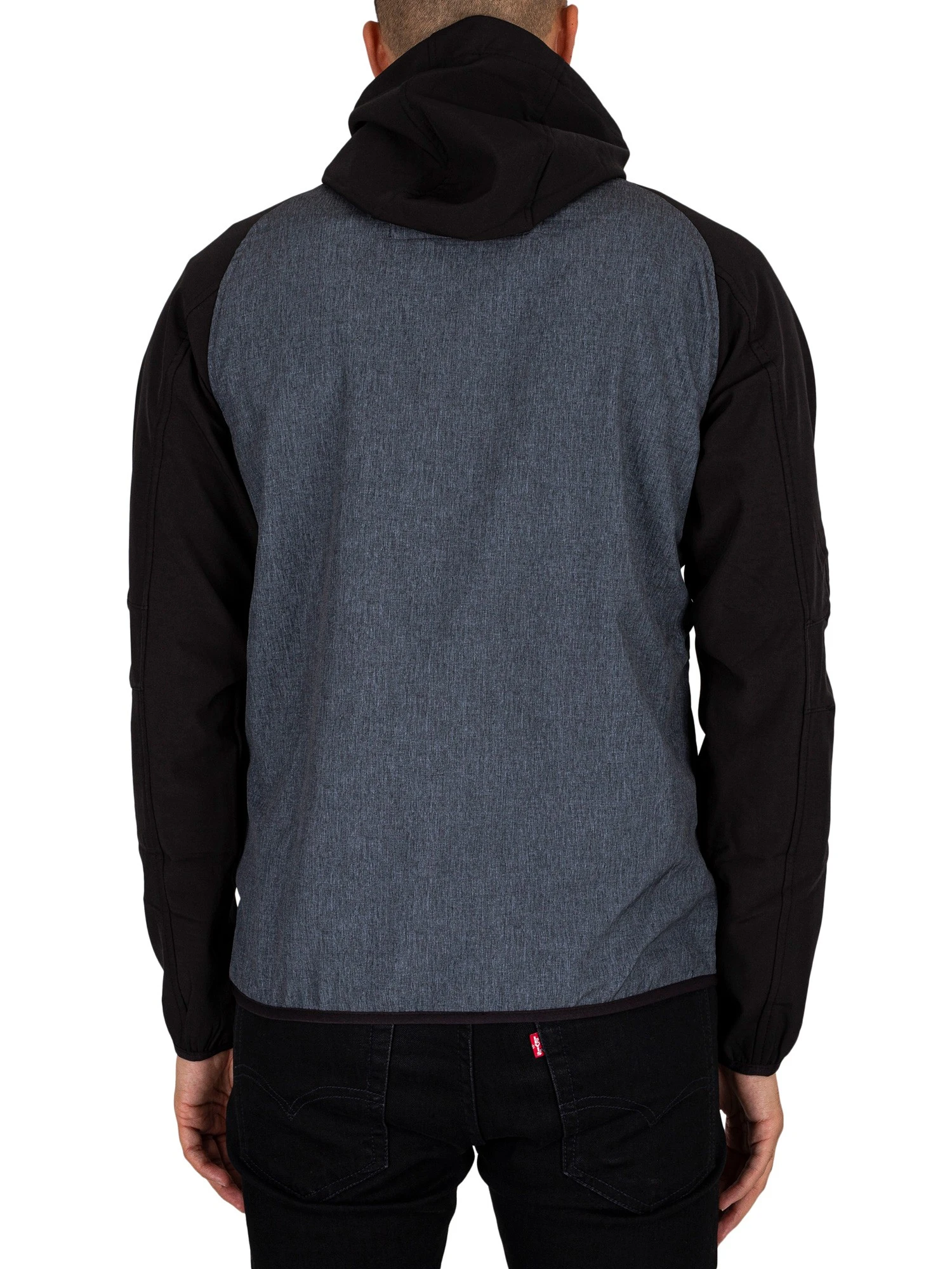 Regatta Arec III Softshell Jacket - Ash Marl/Black 3 Regatta Arec III Softshell Jacket - Ash Marl/Black - Image 3