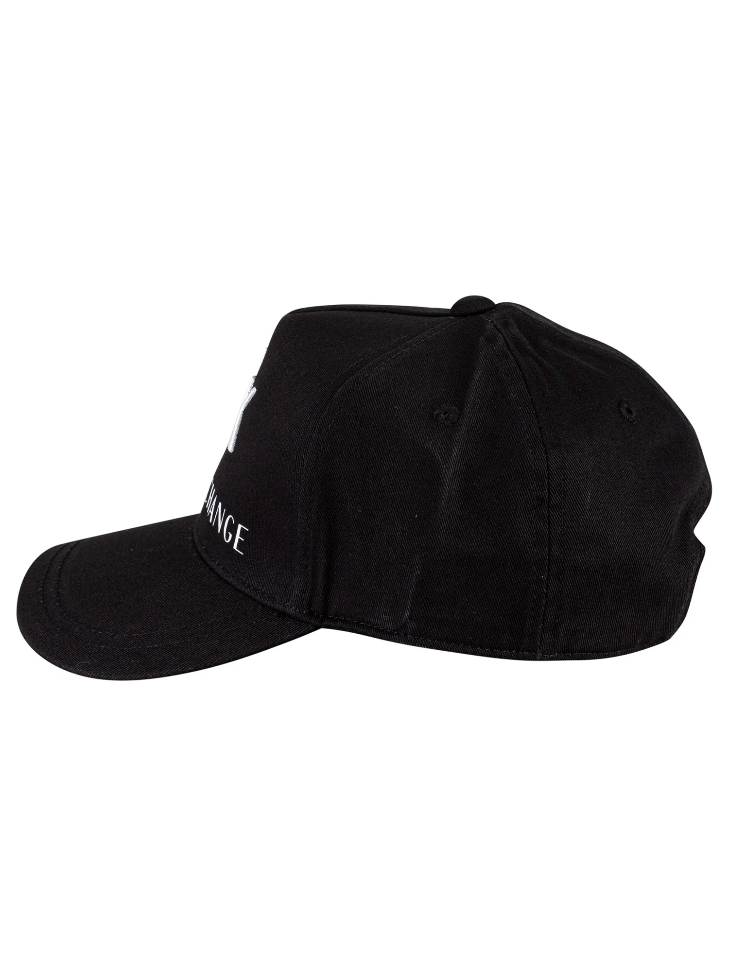 Armani Exchange Baseball Hat - Black/White 2 Armani Exchange Baseball Hat - Black/White - Image 2