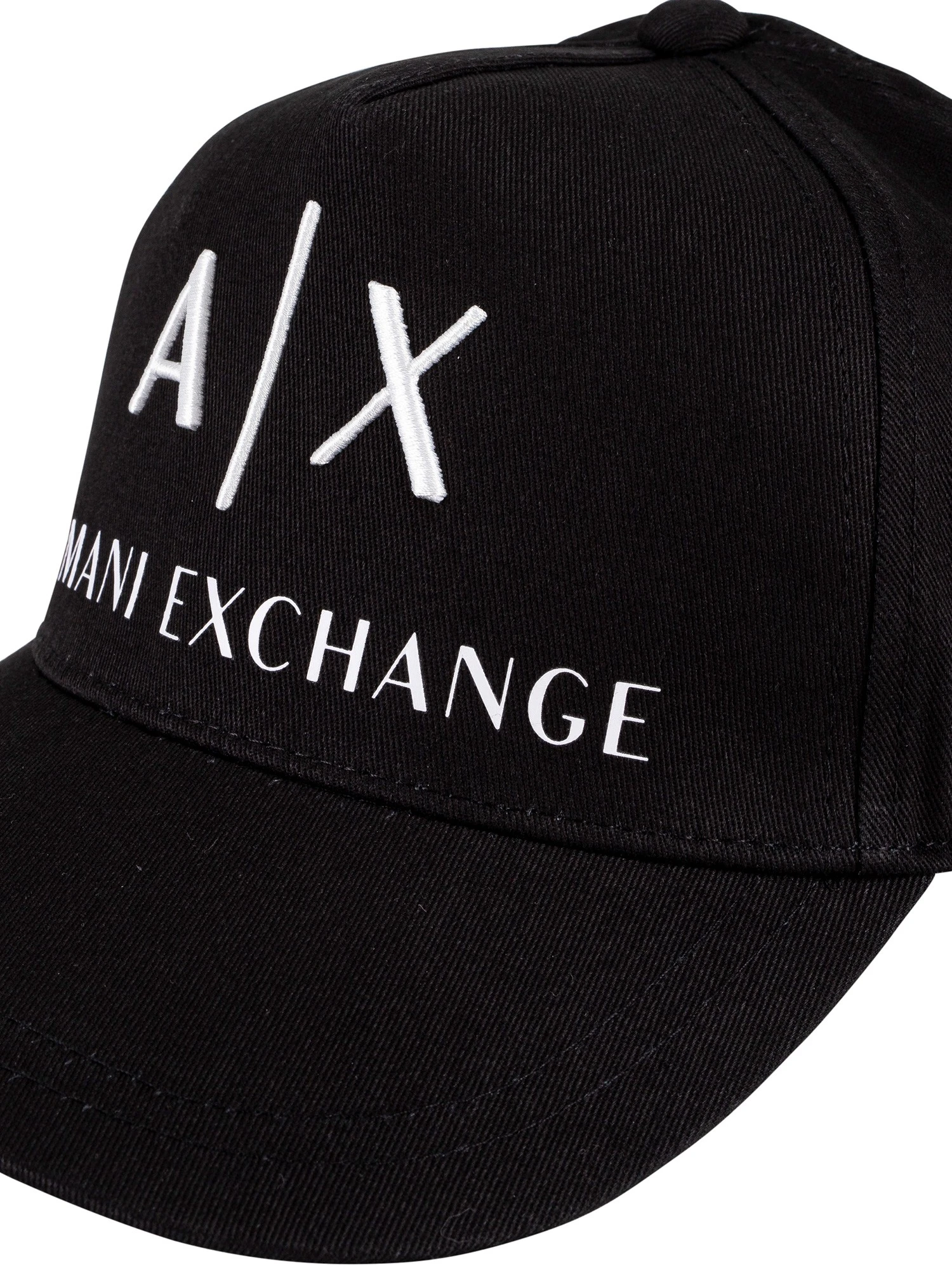 Armani Exchange Baseball Hat - Black/White 6 Armani Exchange Baseball Hat - Black/White - Image 6