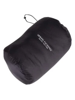 Armani Exchange Woven Down Gilet - Black/Melange Grey -Standout Fashion Shop 44435e