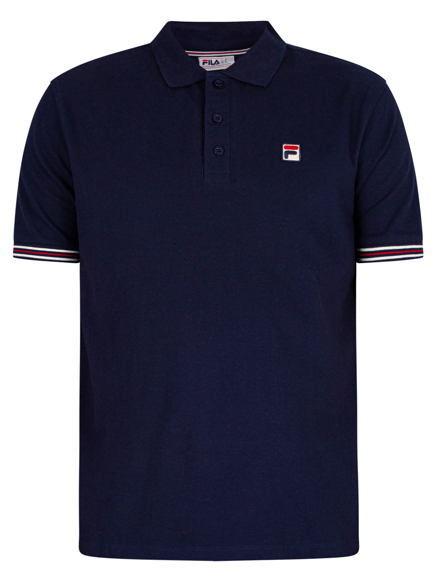 Fila Omari Stripe Polo Shirt - Navy 5 Fila Omari Stripe Polo Shirt - Navy - Image 5