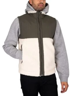 Farah Nehemah Gilet - Cream