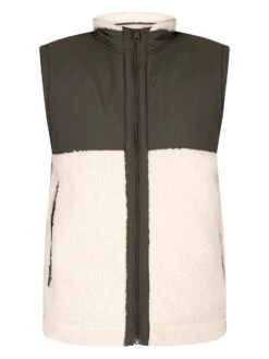Farah Nehemah Gilet - Cream -Standout Fashion Shop 44687g