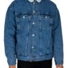 Dr. Denim Eno Pile Denim Jacket - Blue Jay Mid Retro