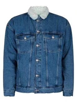 Dr. Denim Eno Pile Denim Jacket - Blue Jay Mid Retro 15 Dr. Denim Eno Pile Denim Jacket - Blue Jay Mid Retro -Standout Fashion Shop 44862h