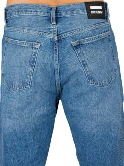 Dr. Denim Rush Regular Tapered Jeans - Blue Jay Mid Worn -Standout Fashion Shop 44863d