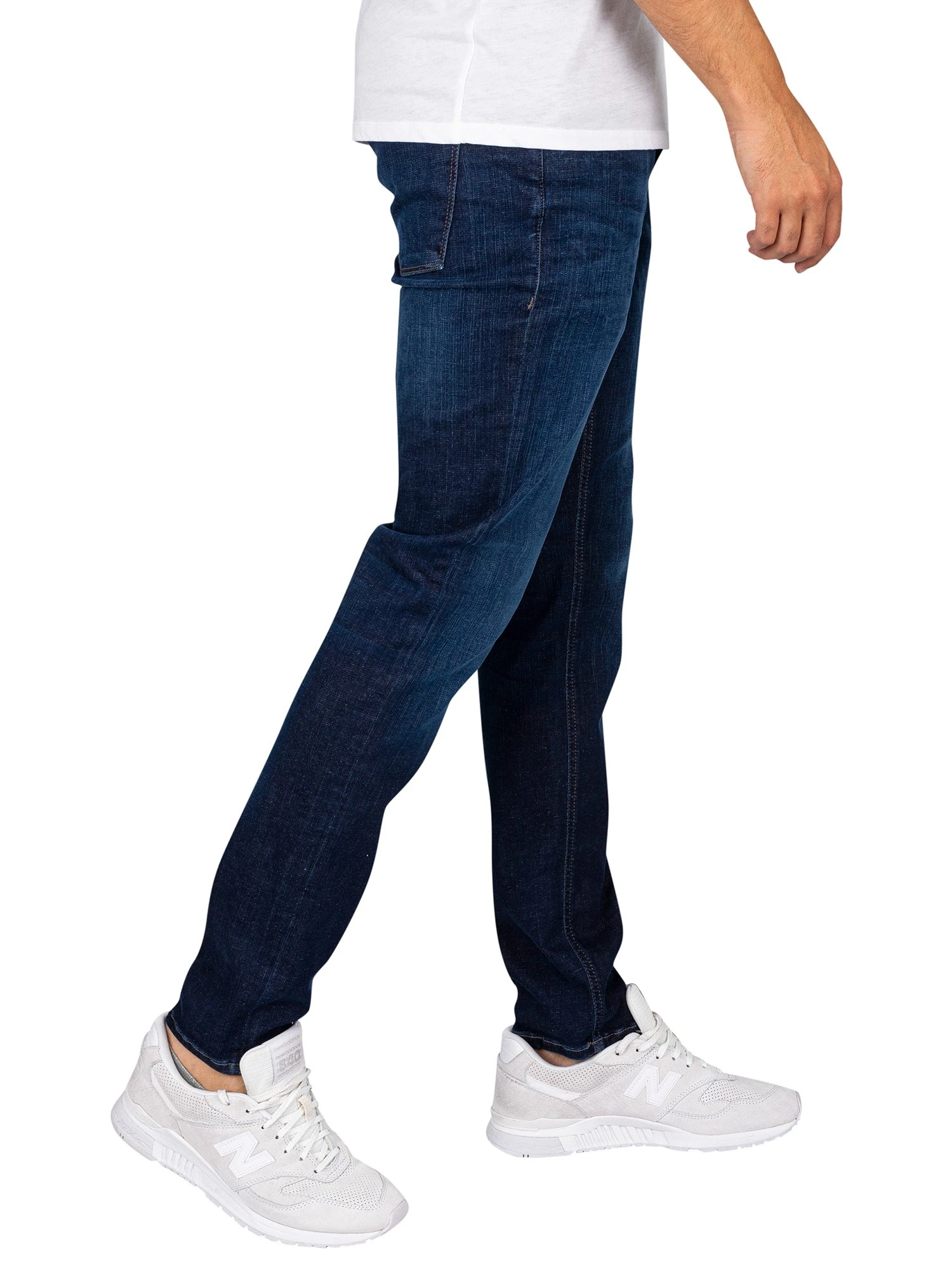 Jack & Jones Glenn Evan 640 Slim Jeans - Blue Denim 2 Jack & Jones Glenn Evan 640 Slim Jeans - Blue Denim - Image 2