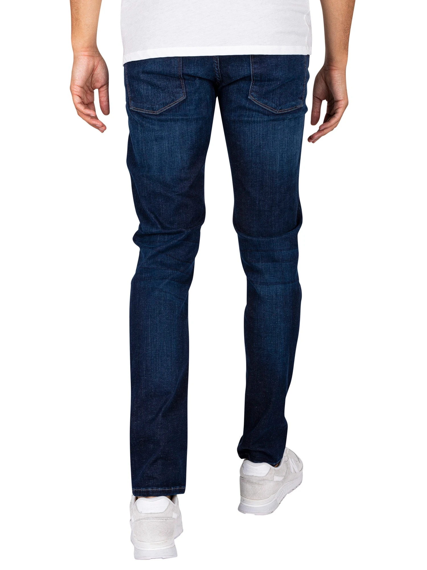 Jack & Jones Glenn Evan 640 Slim Jeans - Blue Denim 3 Jack & Jones Glenn Evan 640 Slim Jeans - Blue Denim - Image 3