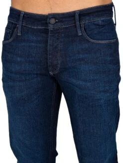 Jack & Jones Glenn Evan 640 Slim Jeans - Blue Denim 9 Jack & Jones Glenn Evan 640 Slim Jeans - Blue Denim -Standout Fashion Shop 44894e