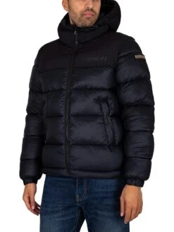 Napapijri Hornelen Puffer Jacket - Black