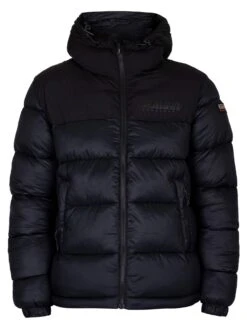 Napapijri Hornelen Puffer Jacket - Black -Standout Fashion Shop 44920h